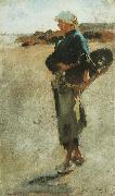 Breton Girl with a Basket